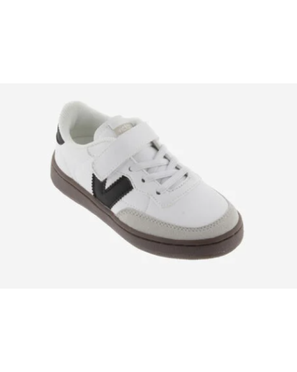 ZAPATILLA BLANCA VELCRO -VICTORIA
