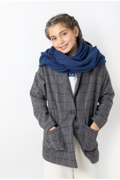 AMERICANA CUADROS GRIS - OSAMORE